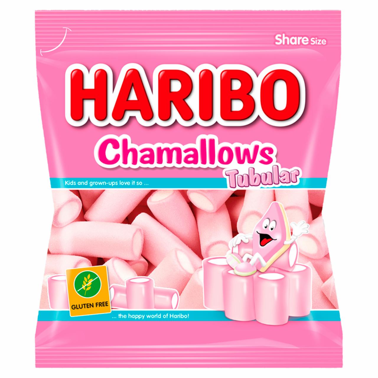 Képek - Haribo Chamallows Tubular habcukorka 90 g