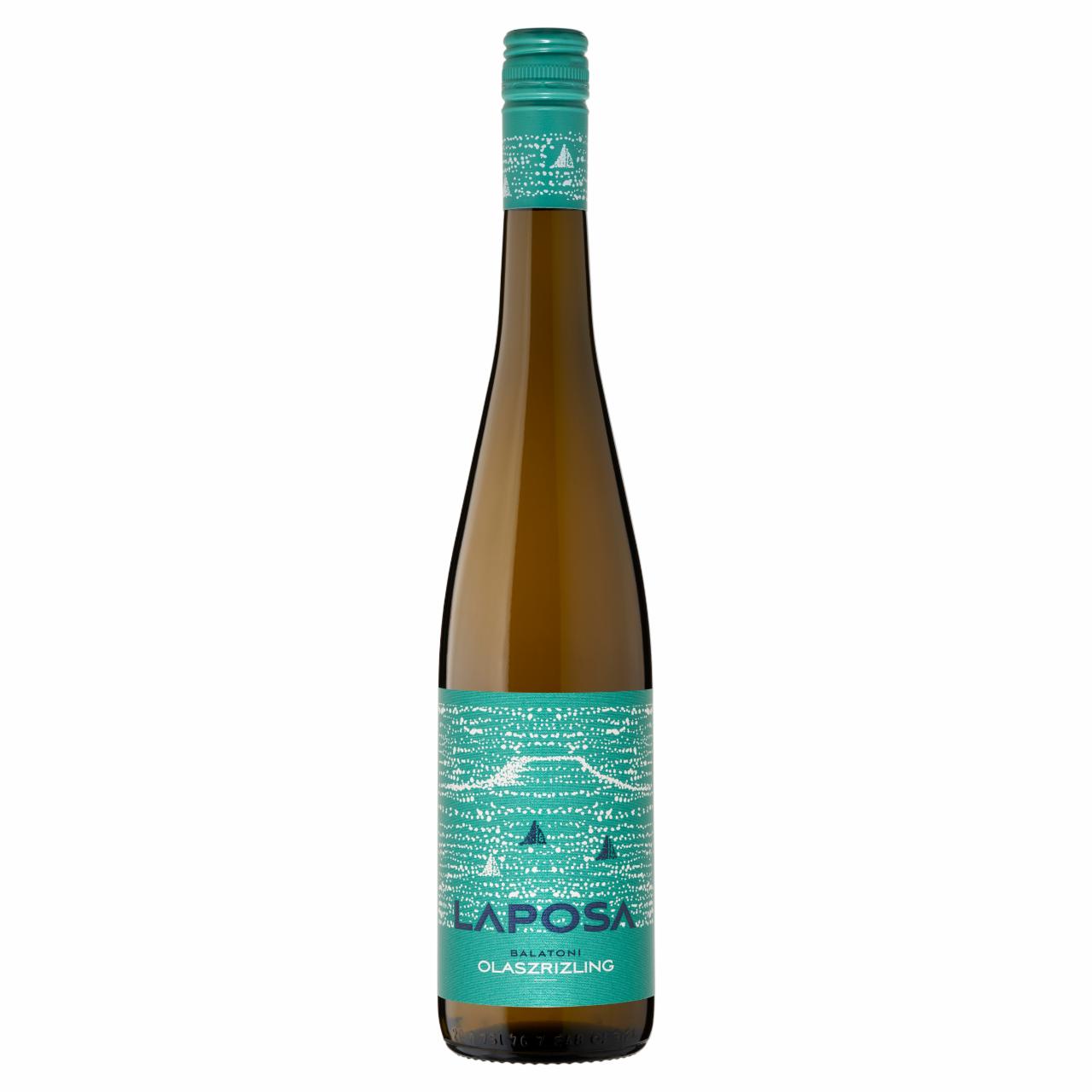 Képek - Laposa Balatoni Olaszrizling száraz fehérbor 13% 75 cl
