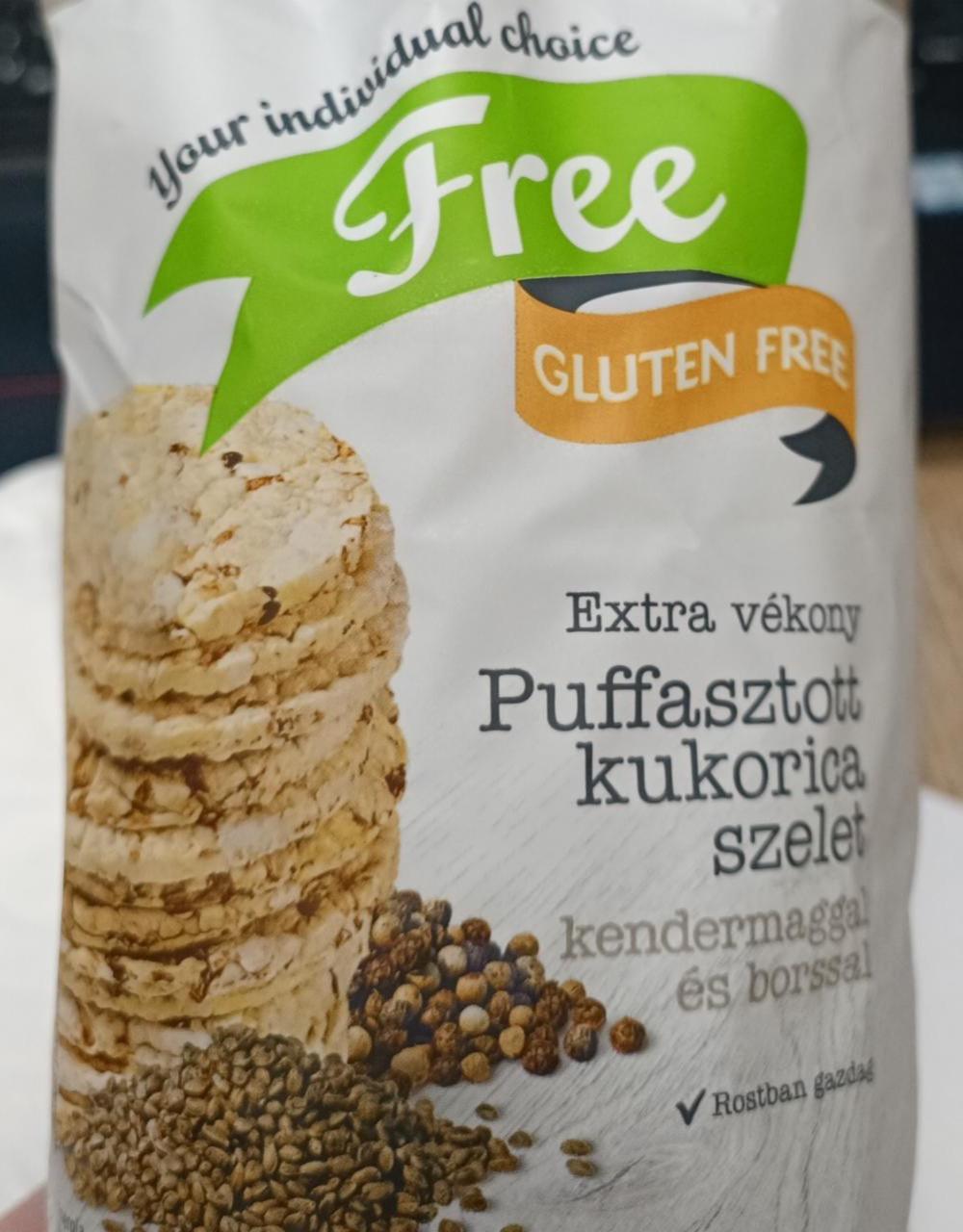 Képek - Extra vékony Puffasztott kukorica szelet kendermaggal és borssal Free