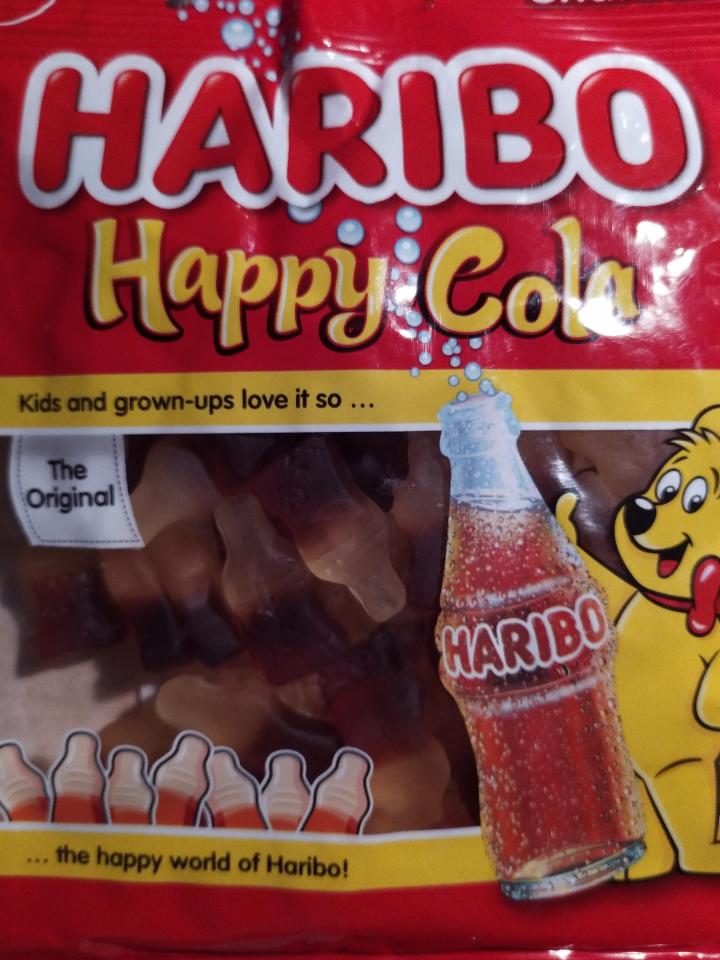 Képek - Haribo Happy Cola kólaízű gumicukorka 100 g