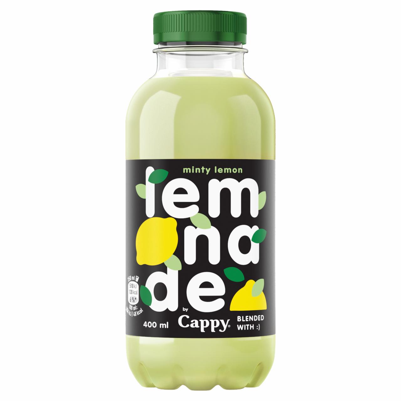 Képek - Cappy Lemonade szénsavmentes citrom-menta üdítőital 400 ml