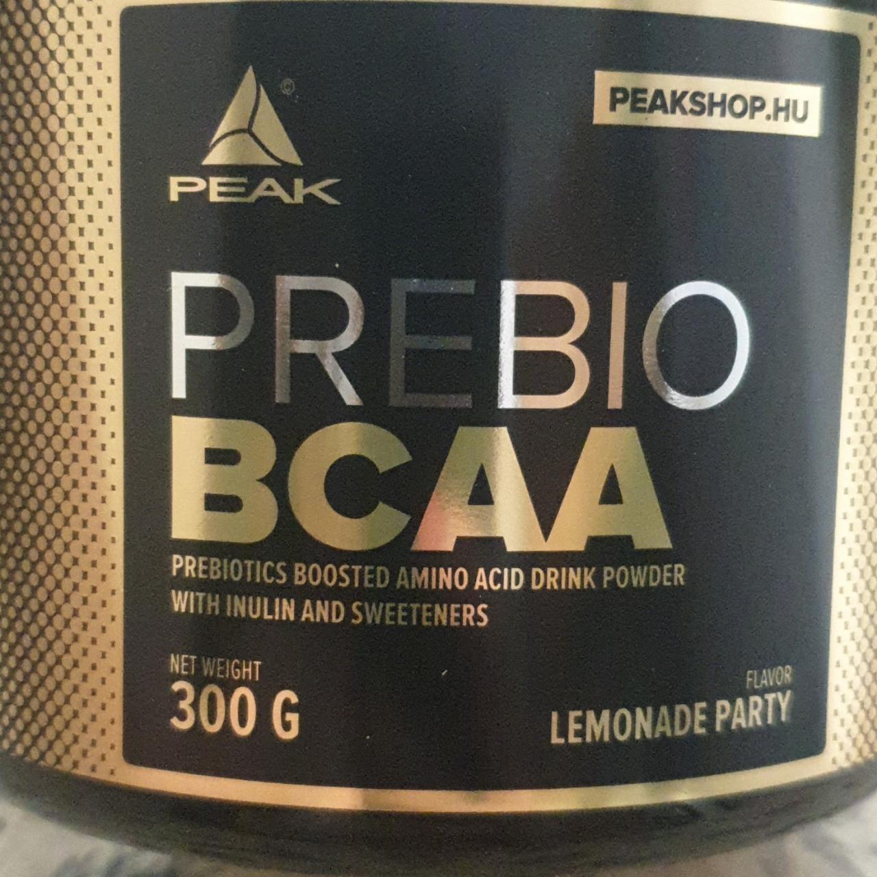 Képek - Prebio BCAA citrus ízű Peak