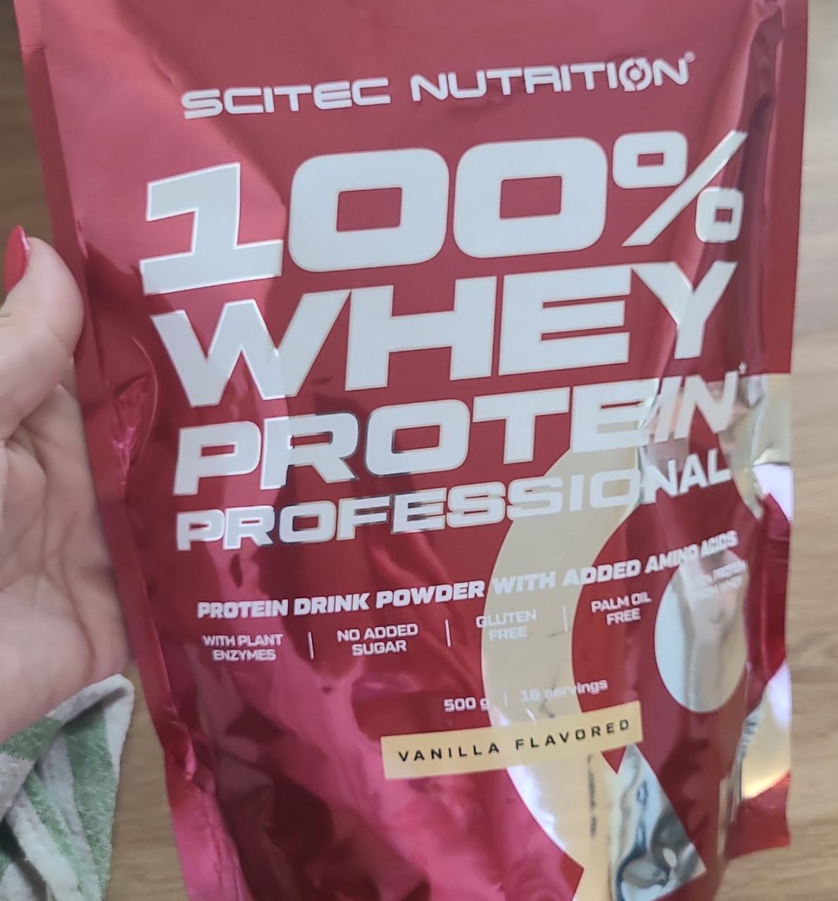 Képek - 100% Whey protein professional Vanilla flavored Scitec Nutrition