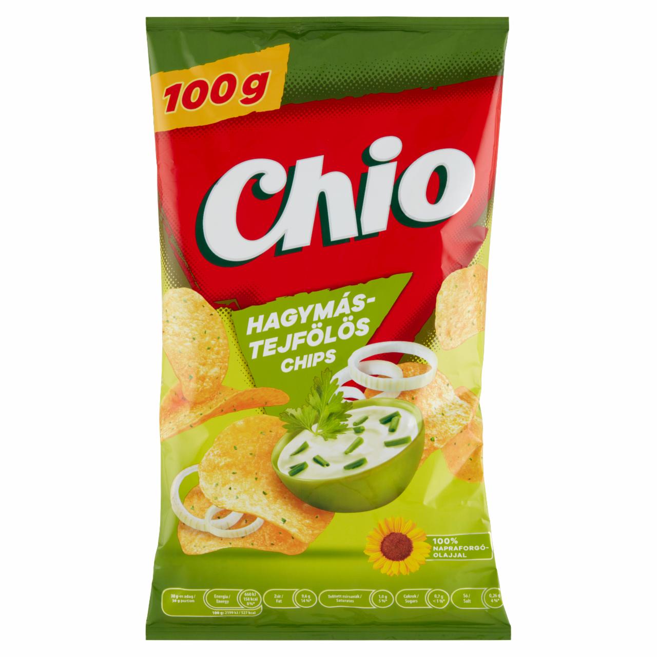 Képek - Chio hagymás-tejfölös chips 100 g