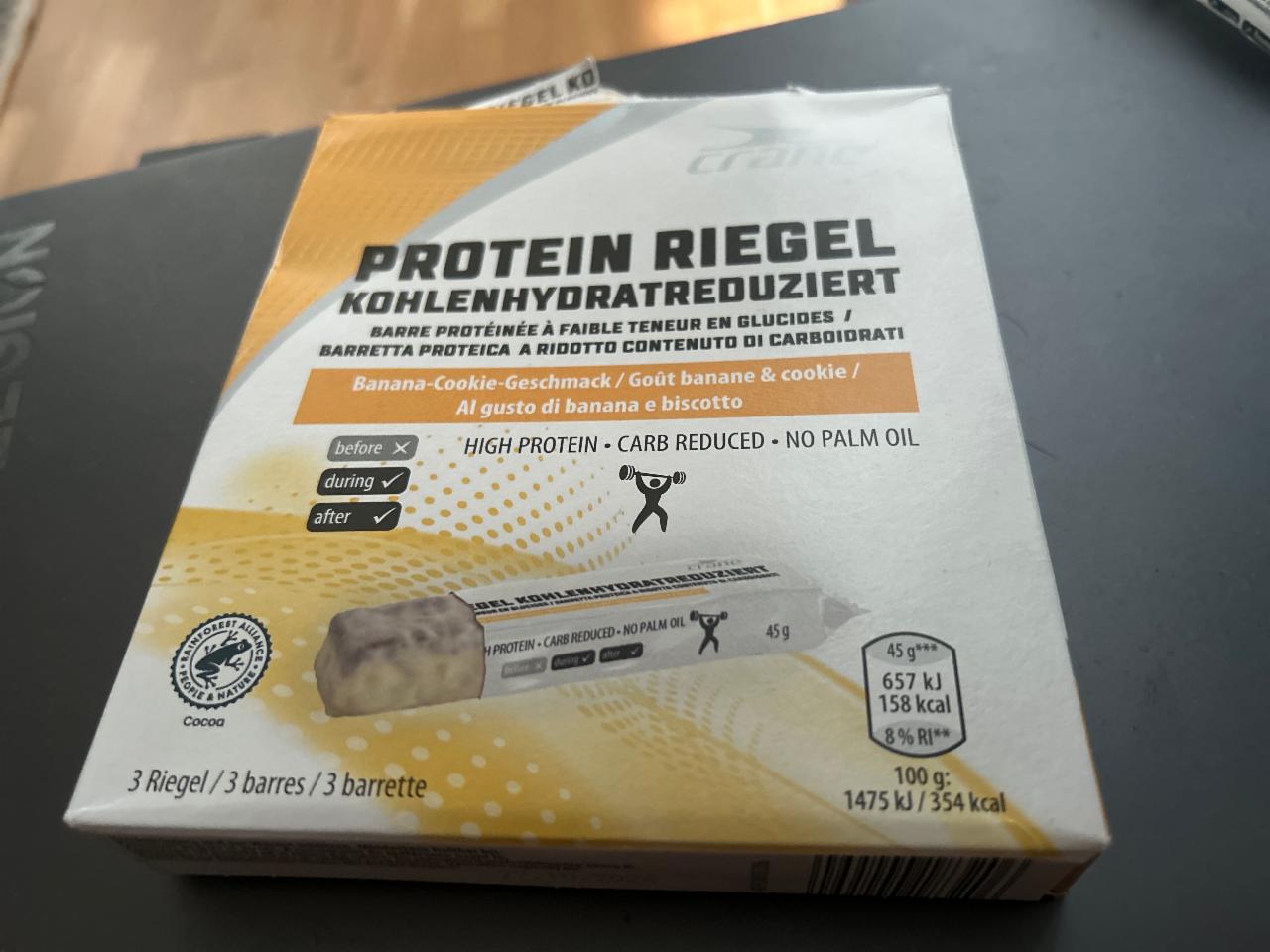 Képek - Protein Riegel Banana-cookie Crane