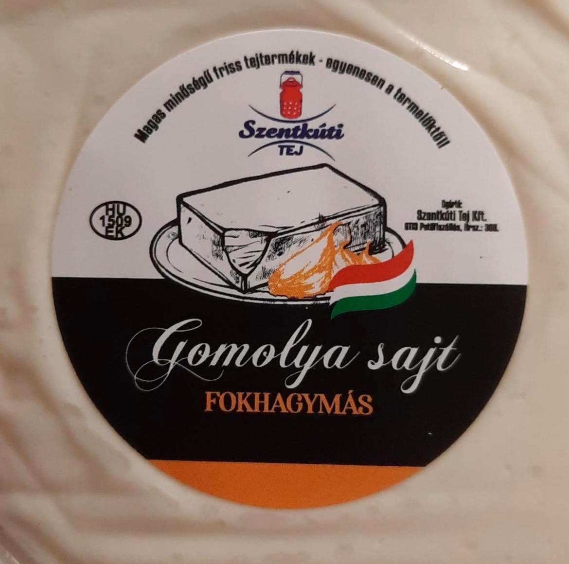Képek - Gomolya fokhagymás zsíros friss sajt Szentkúti tej