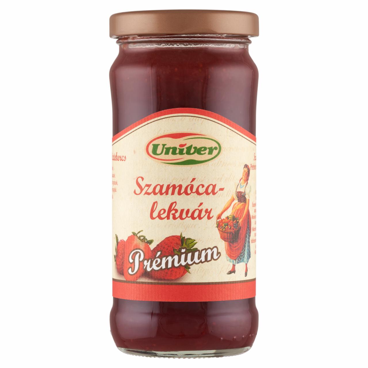 Képek - Univer Prémium szamócalekvár 300 g
