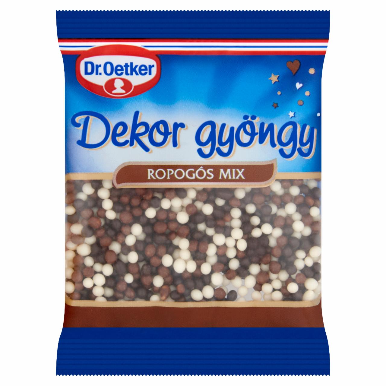 Képek - Dr. Oetker Ropogós Mix dekor gyöngy 30 g