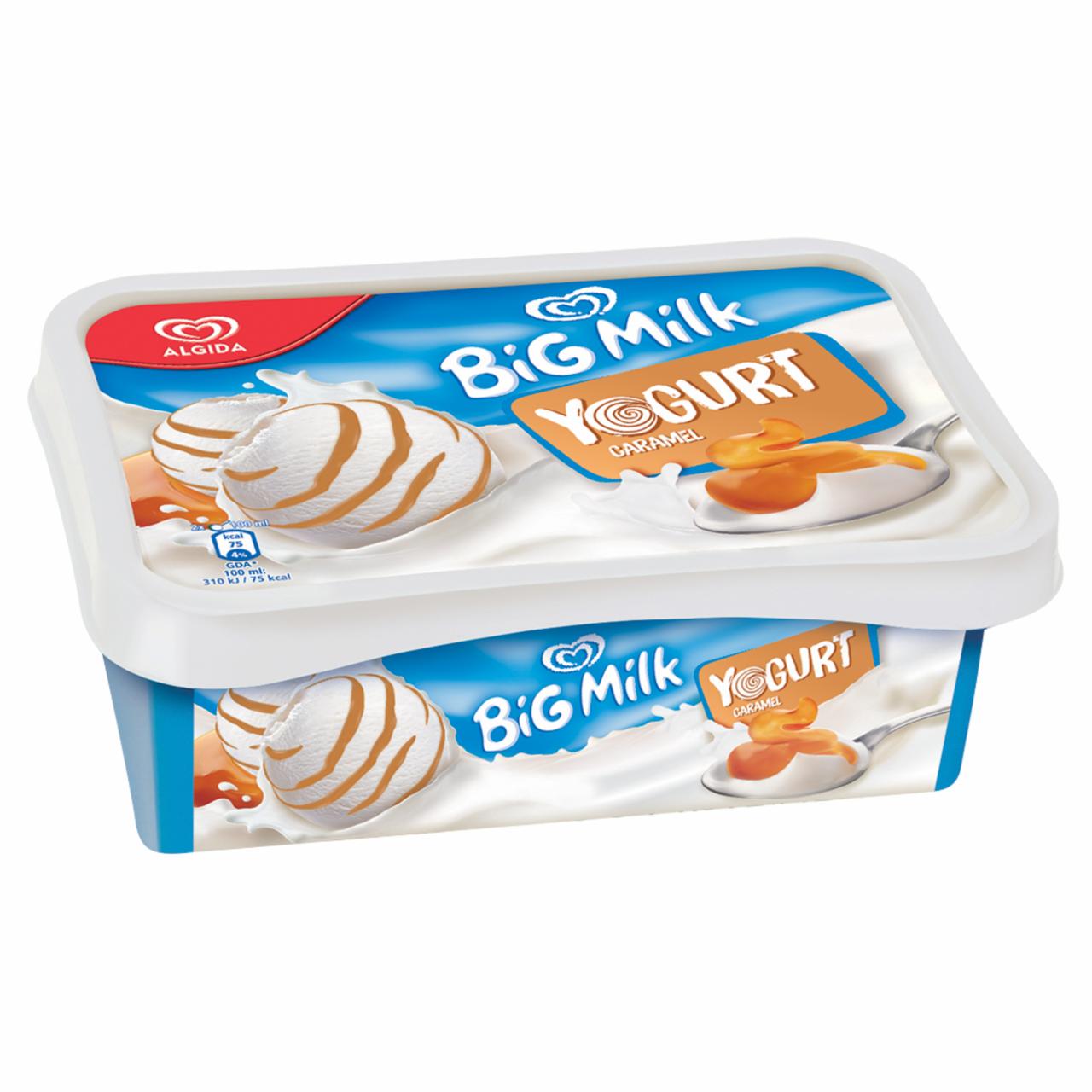 Képek - Big Milk joghurt-karamell jégkrém 1 l