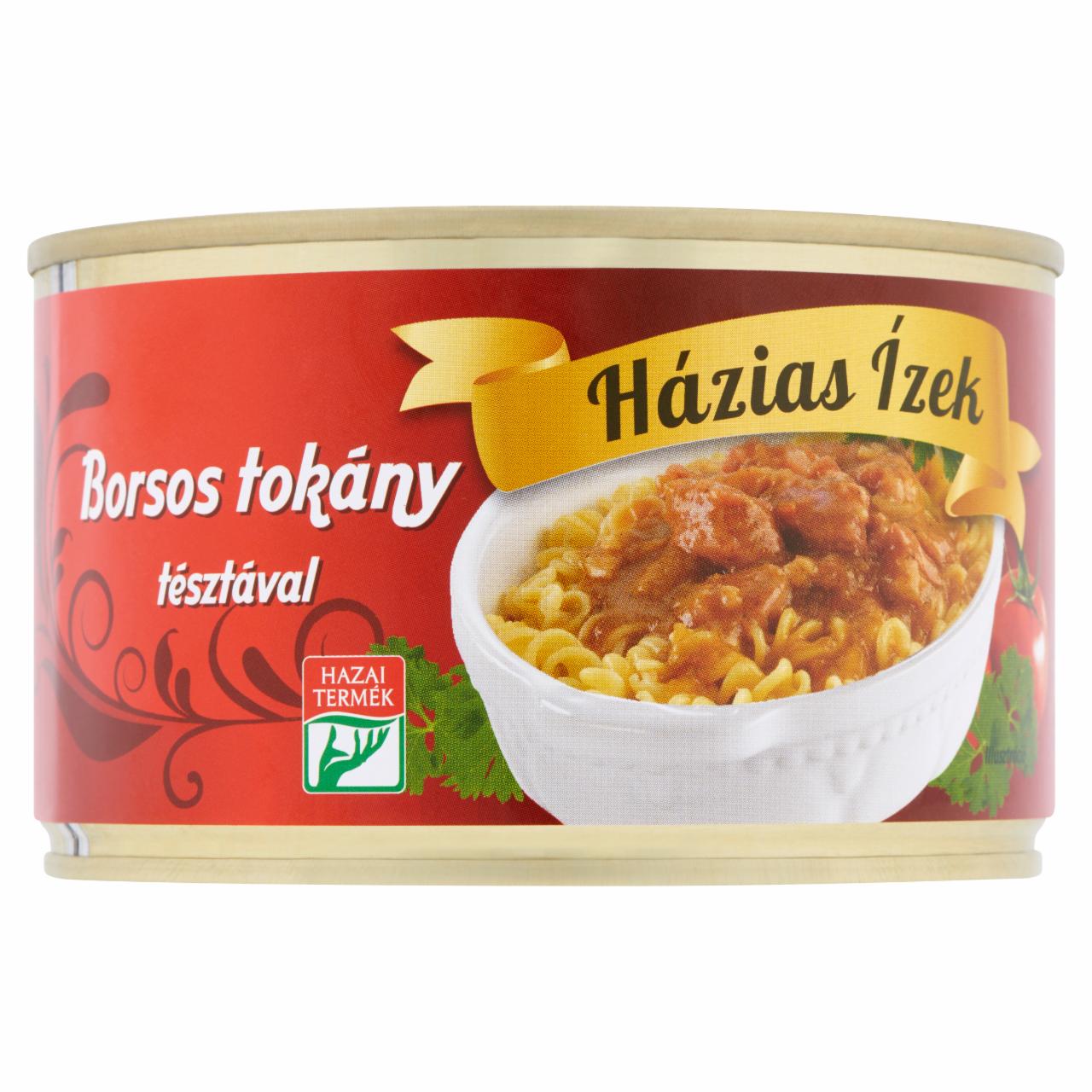 Képek - Borsos tokány tésztával Házias Ízek