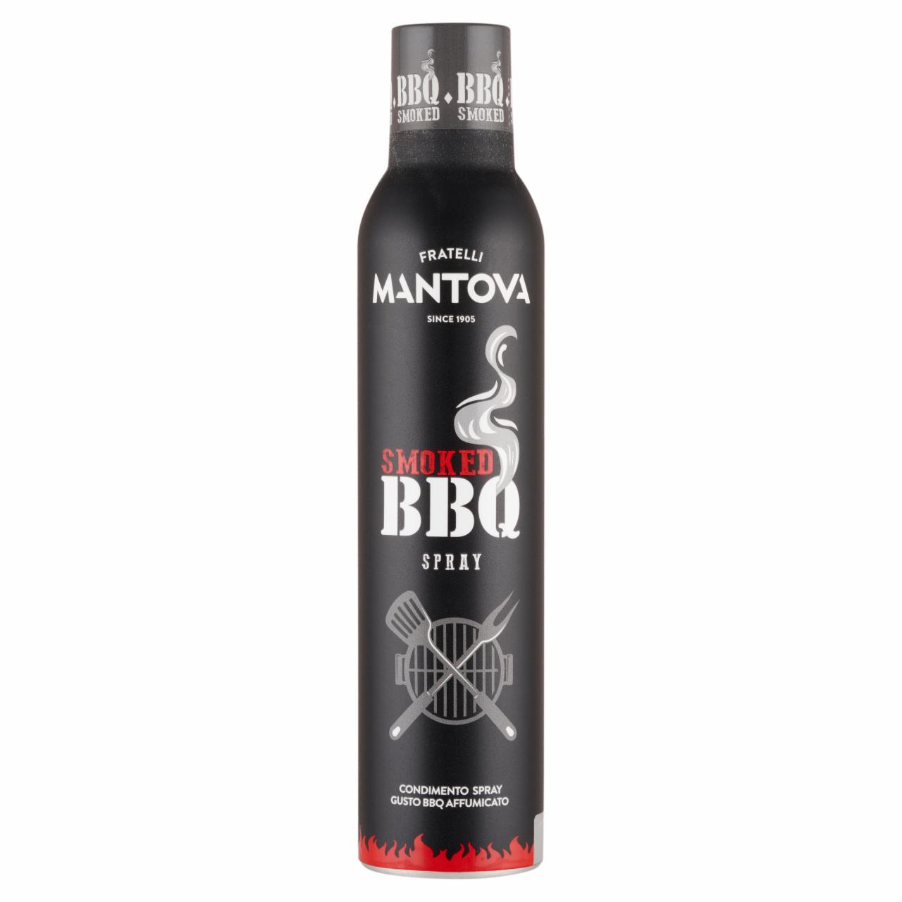 Képek - Mantova Füstölt BBQ magas olajsavtartalmú napraforgómagolaj spray 200 ml