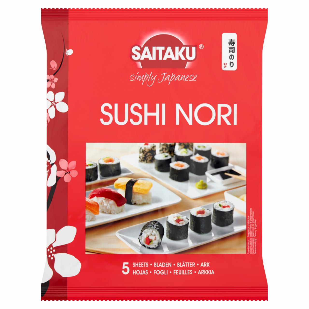 Képek - Saitaku nori pirított algalap 14 g