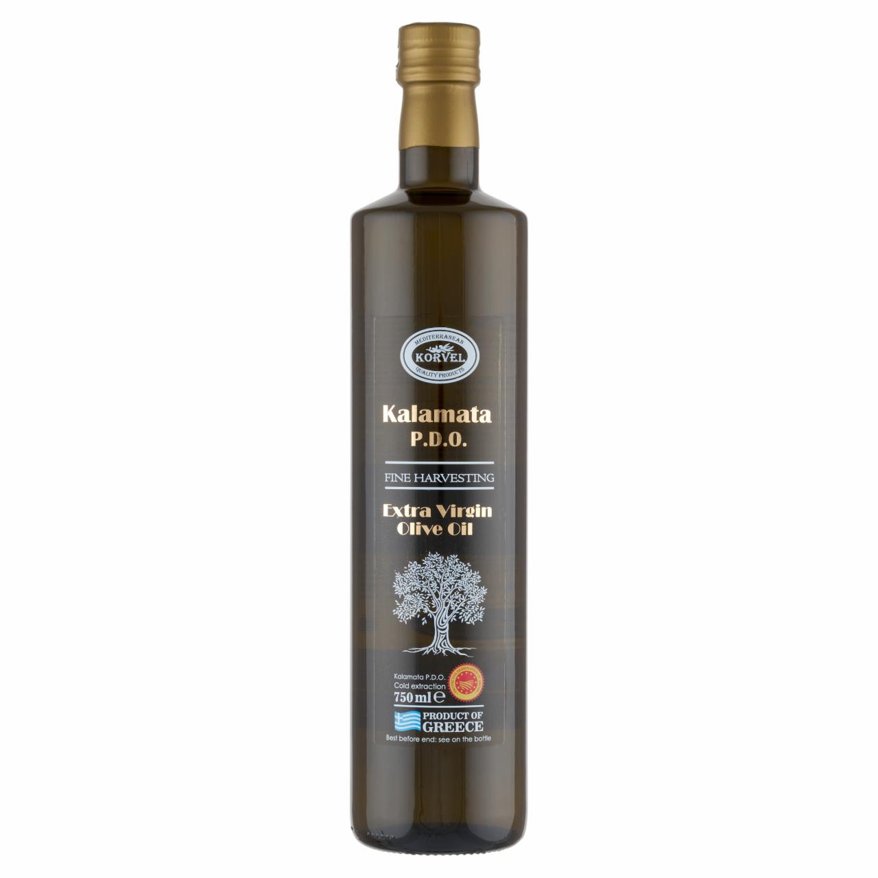 Képek - Korvel P.D.O. Kalamata extra szűz olívaolaj 750 ml