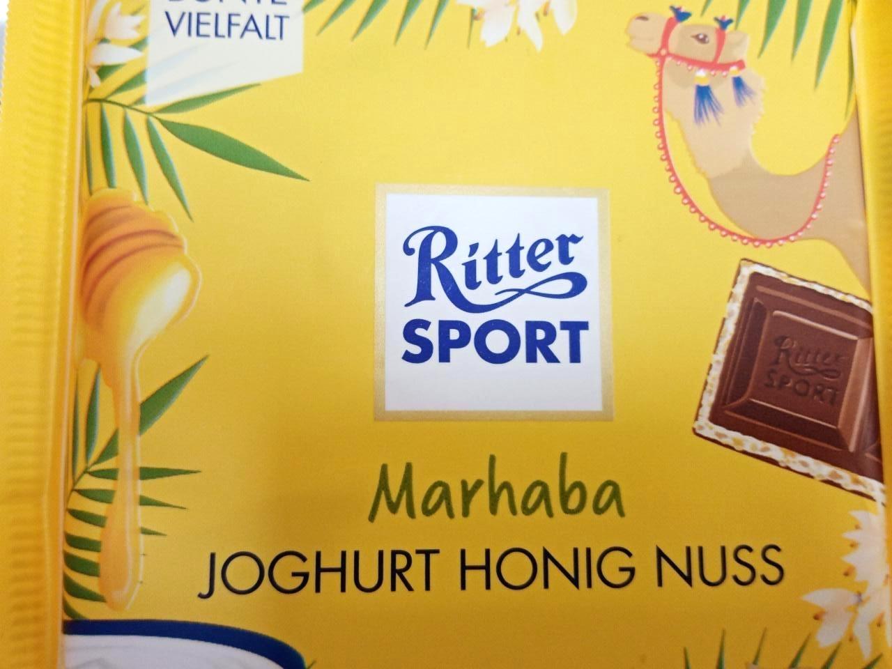 Képek - Csokoládé Marhaba joghurt méz mogyoró Ritter Sport