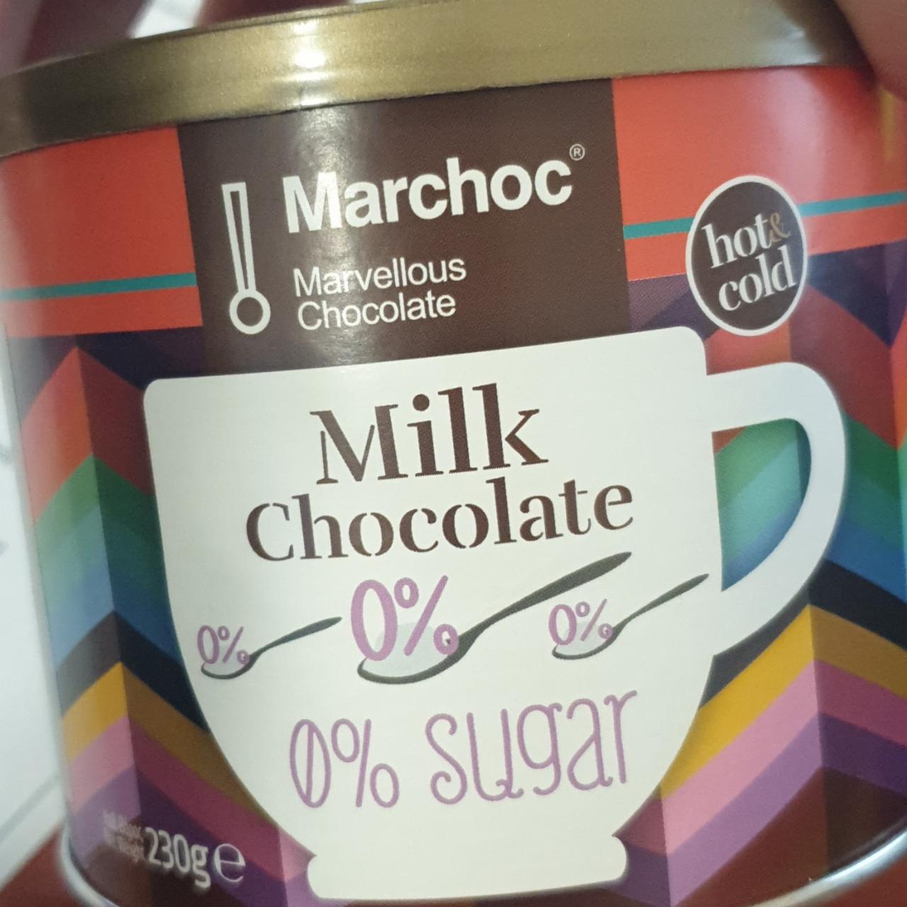 Képek - Csokoládé ízű italpor édesítőszerekkel Marchoc