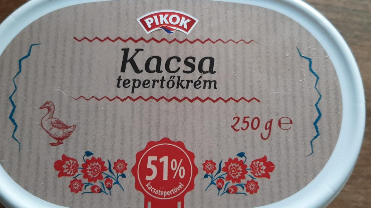 Képek - Kacsa tepertőkrém Pikok