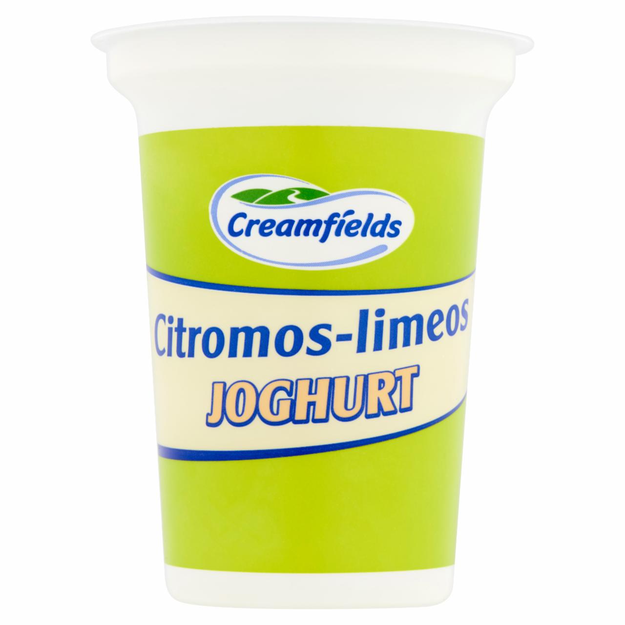 Képek - Creamfields citromos-limeos joghurt 375 g
