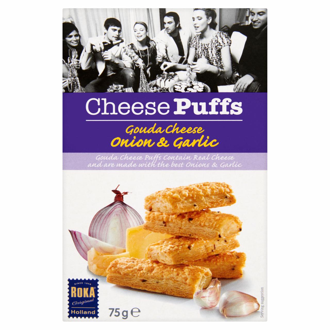 Képek - Roka sajtos leveles falatok hagymával és fokhagymával 75 g