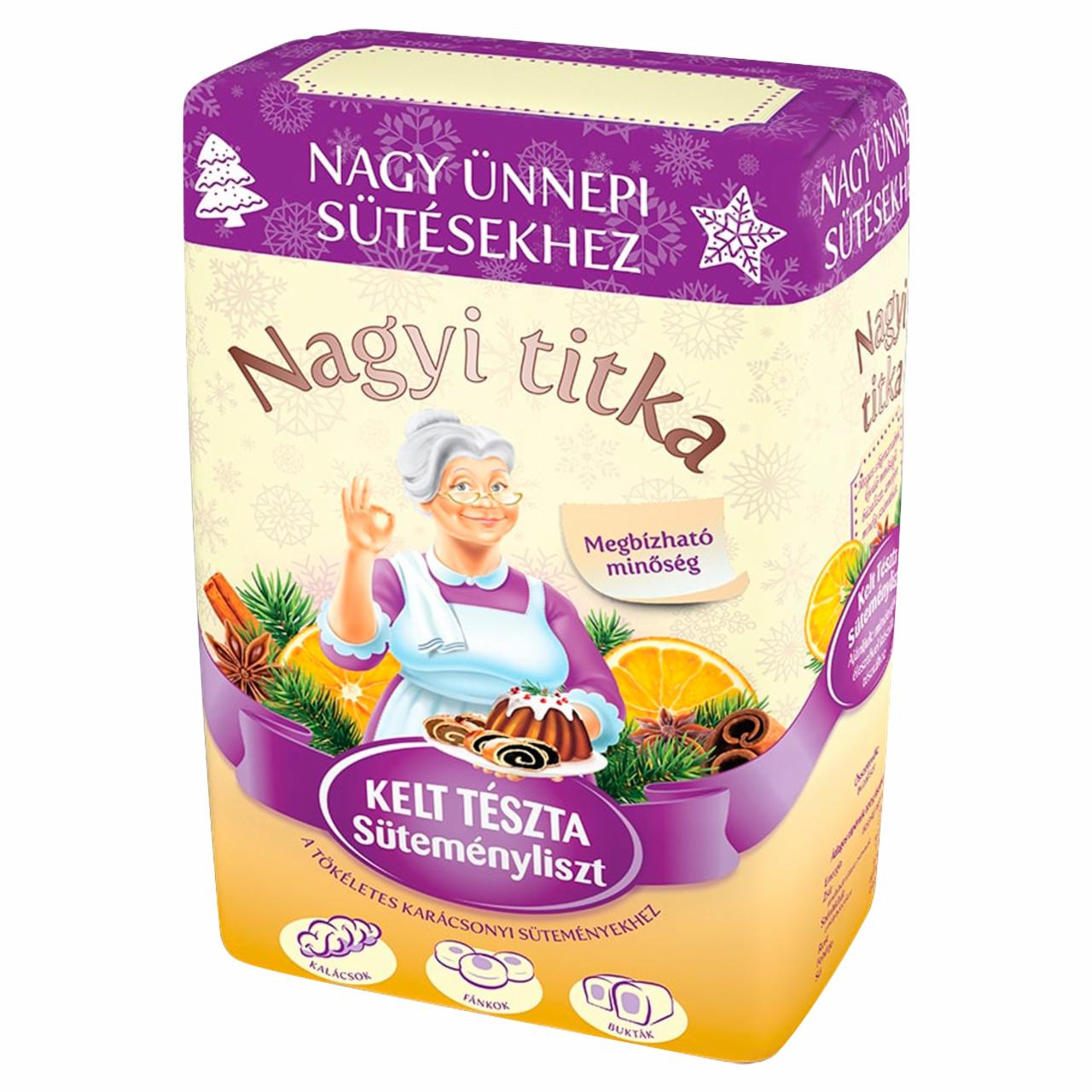 Képek - Nagyı titka kelt tészta süteményliszt 2 kg