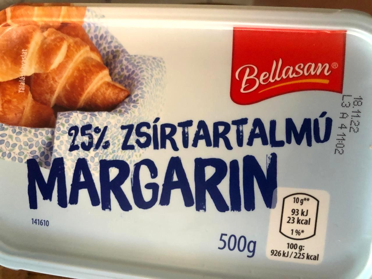 Képek - 25% zsírtartalmú margarin Bellasan