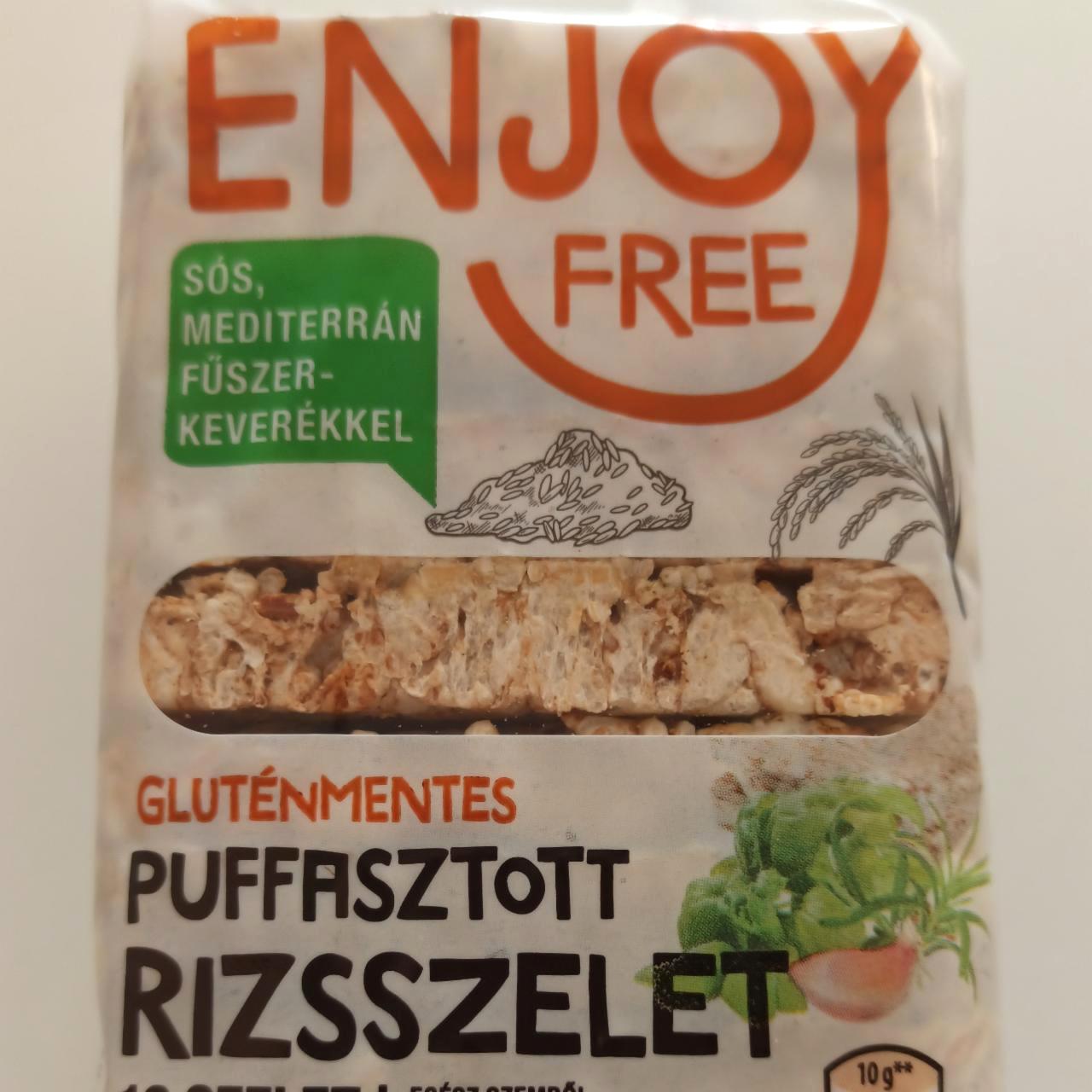 Képek - Gluténmentes puffasztott rizsszelet Enjoy Free