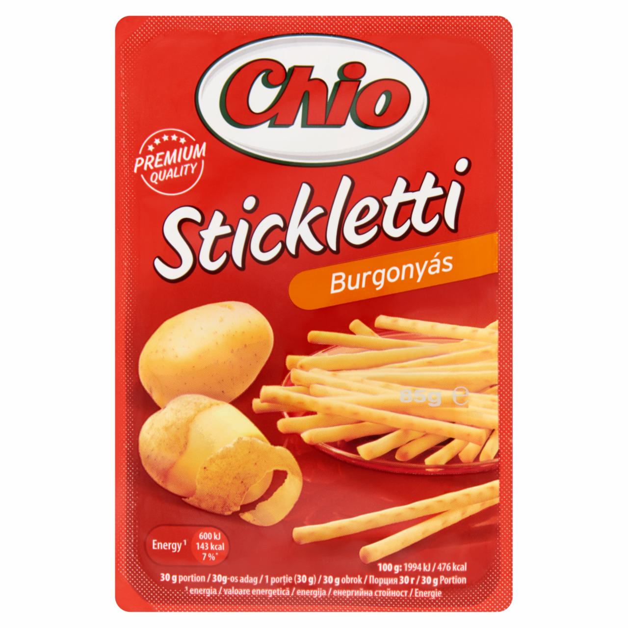 Képek - Chio Stickletti burgonyás pálcika 85 g