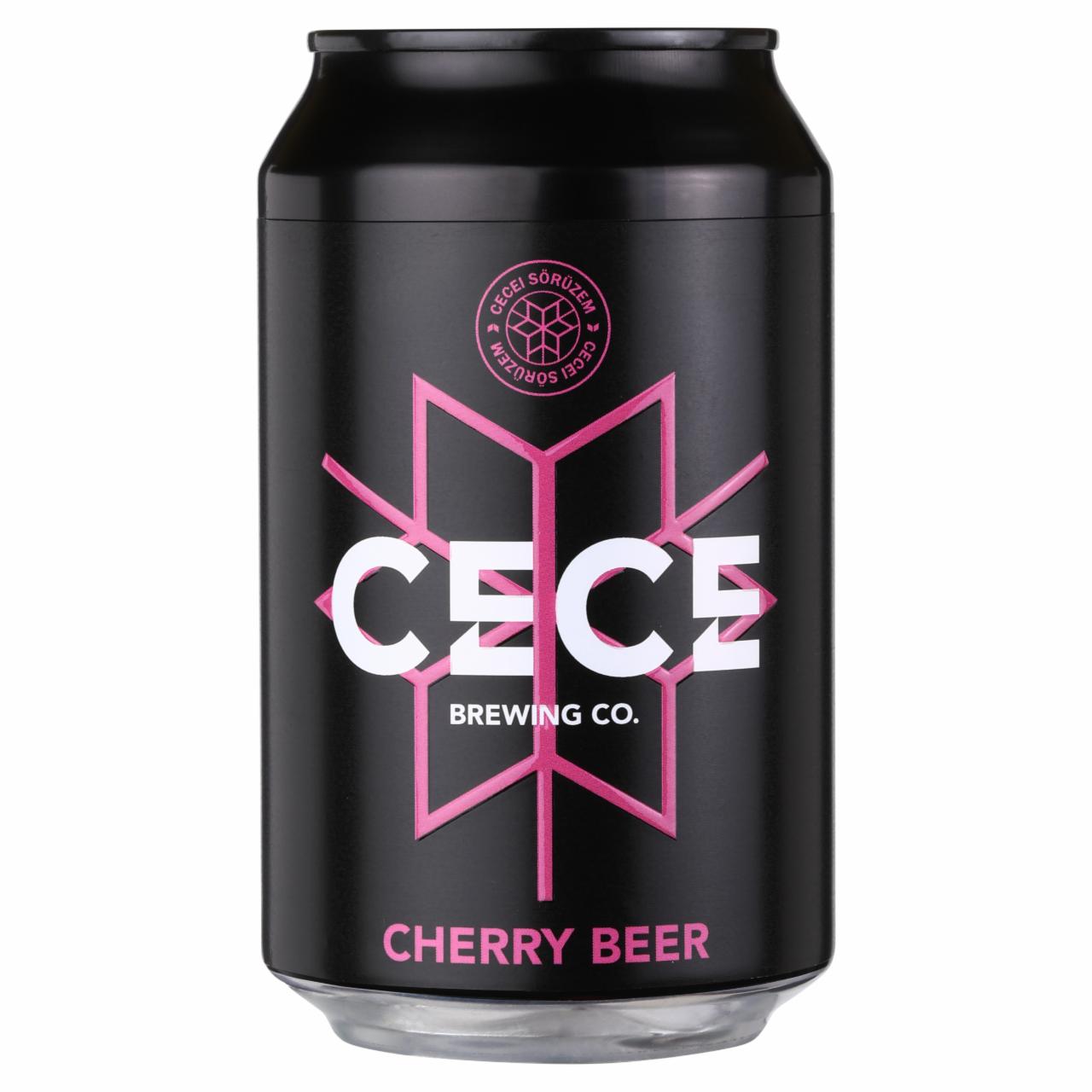 Képek - Cece Brewing Co. minőségi szűretlen meggyes sör 4% 330 ml
