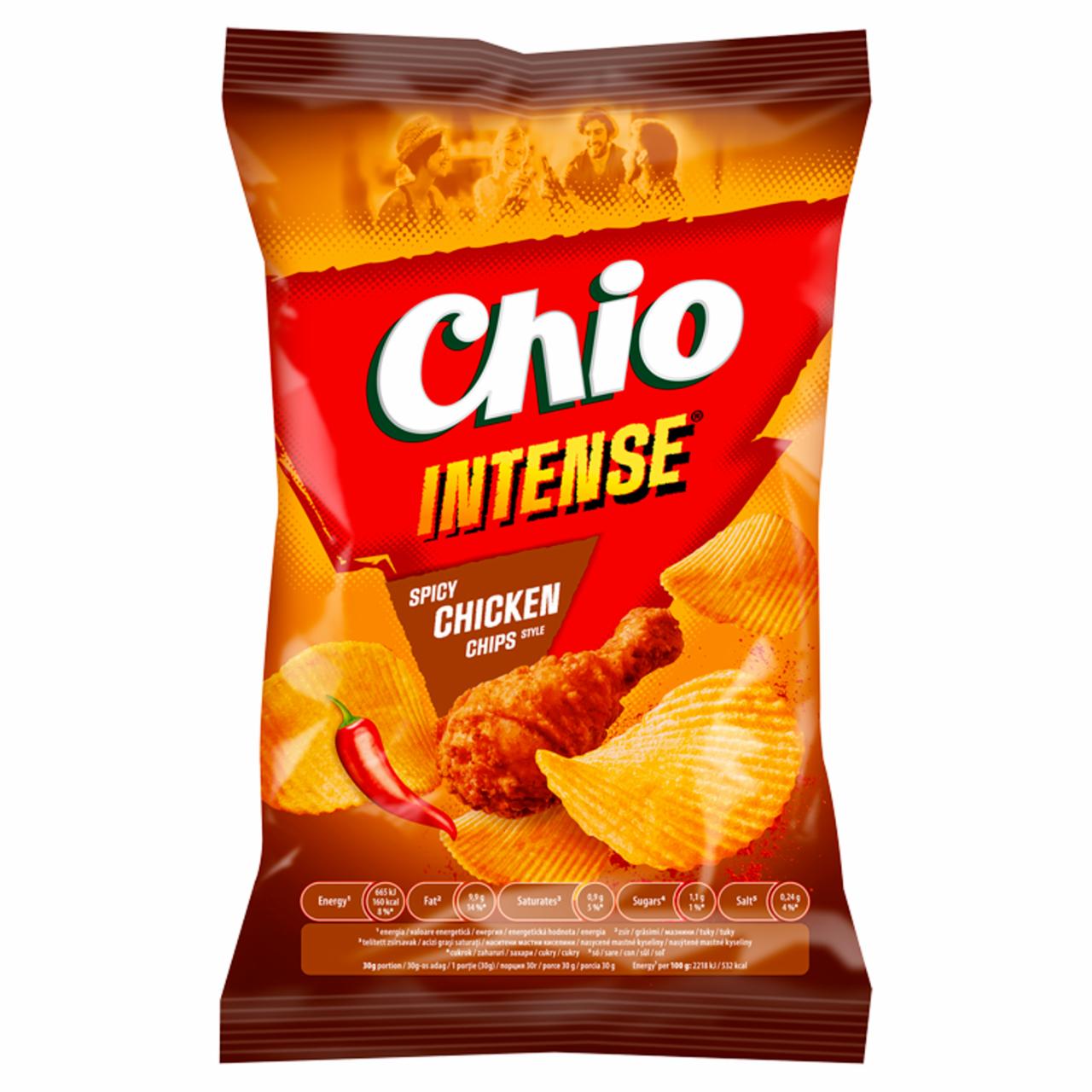 Képek - Chio Intense chili és csirkehús ízű burgonyachips 55 g