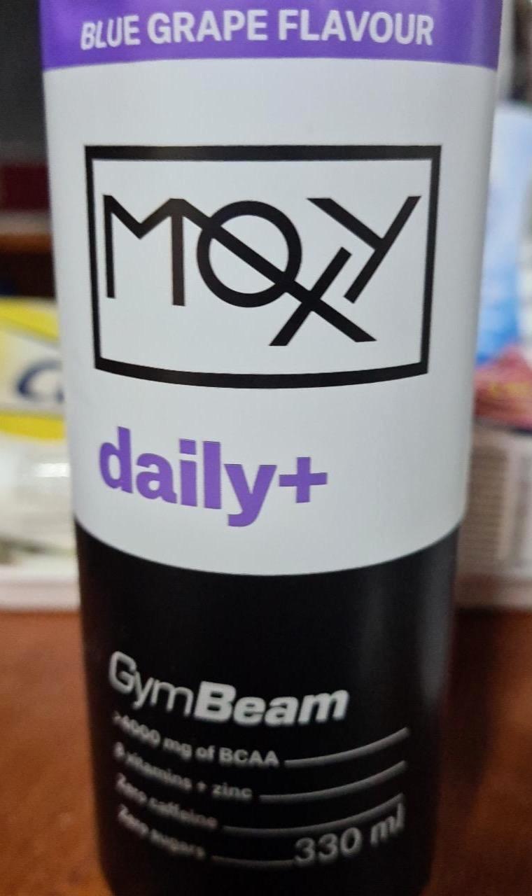 Képek - Moxy Daily+ Blue grape flavour GymBeam
