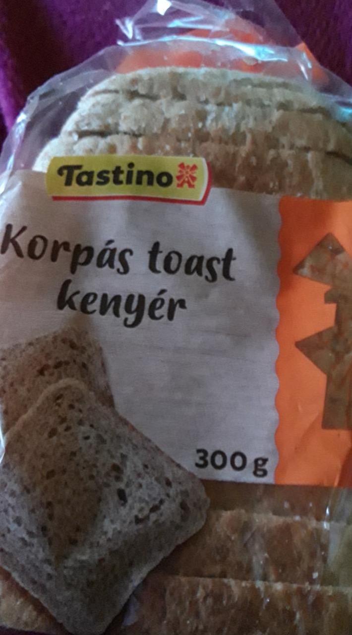 Képek - Korpás toast kenyér szeletelt Tastino