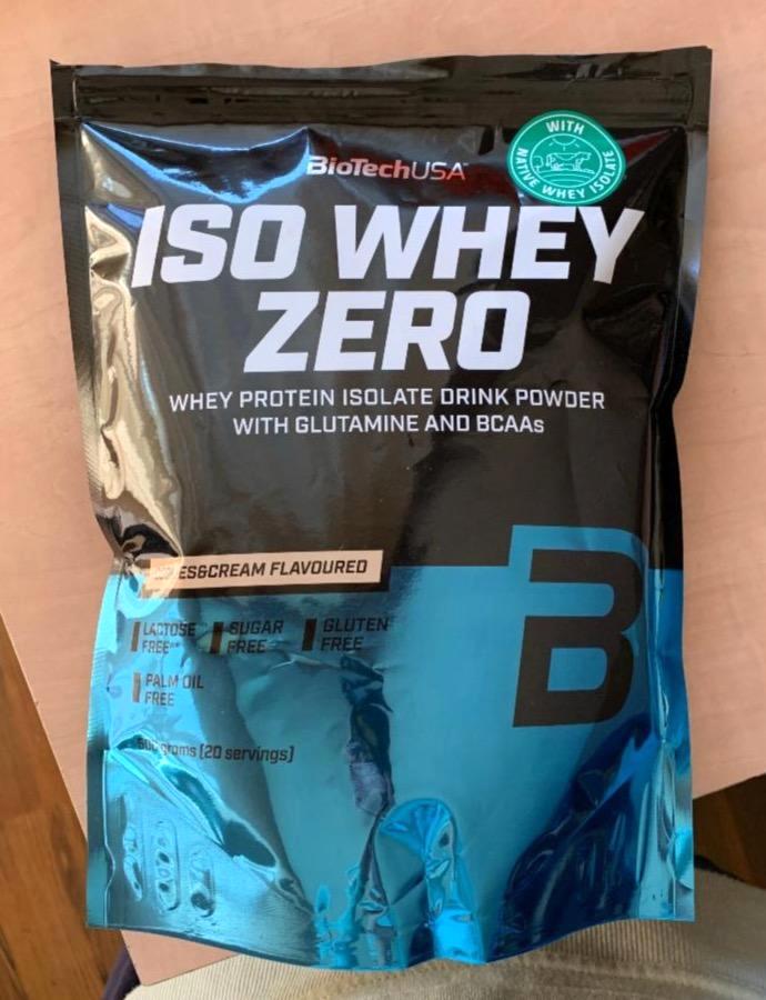 Képek - Iso whey zero Cookies&cream BioTechUSA