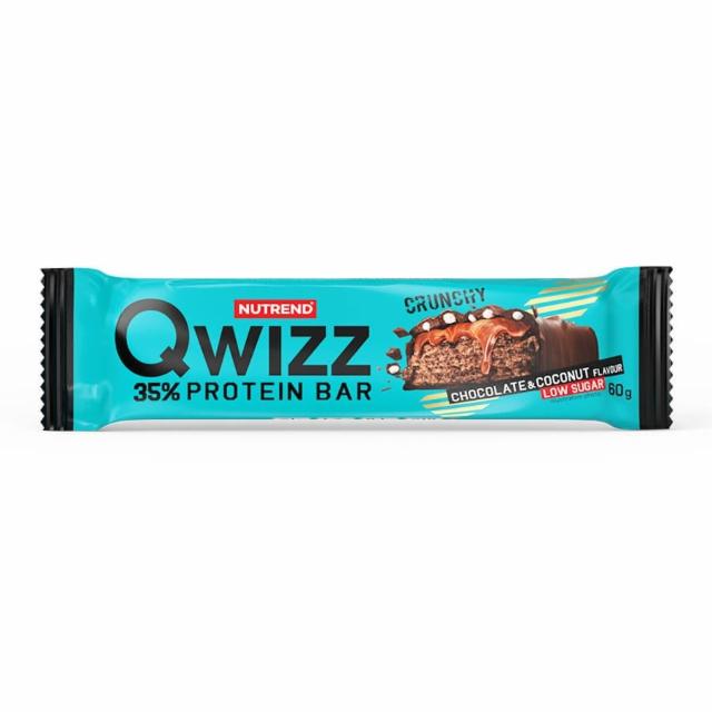 Képek - Qwizz protein bar csokoládé és kókusz íz Nutrend
