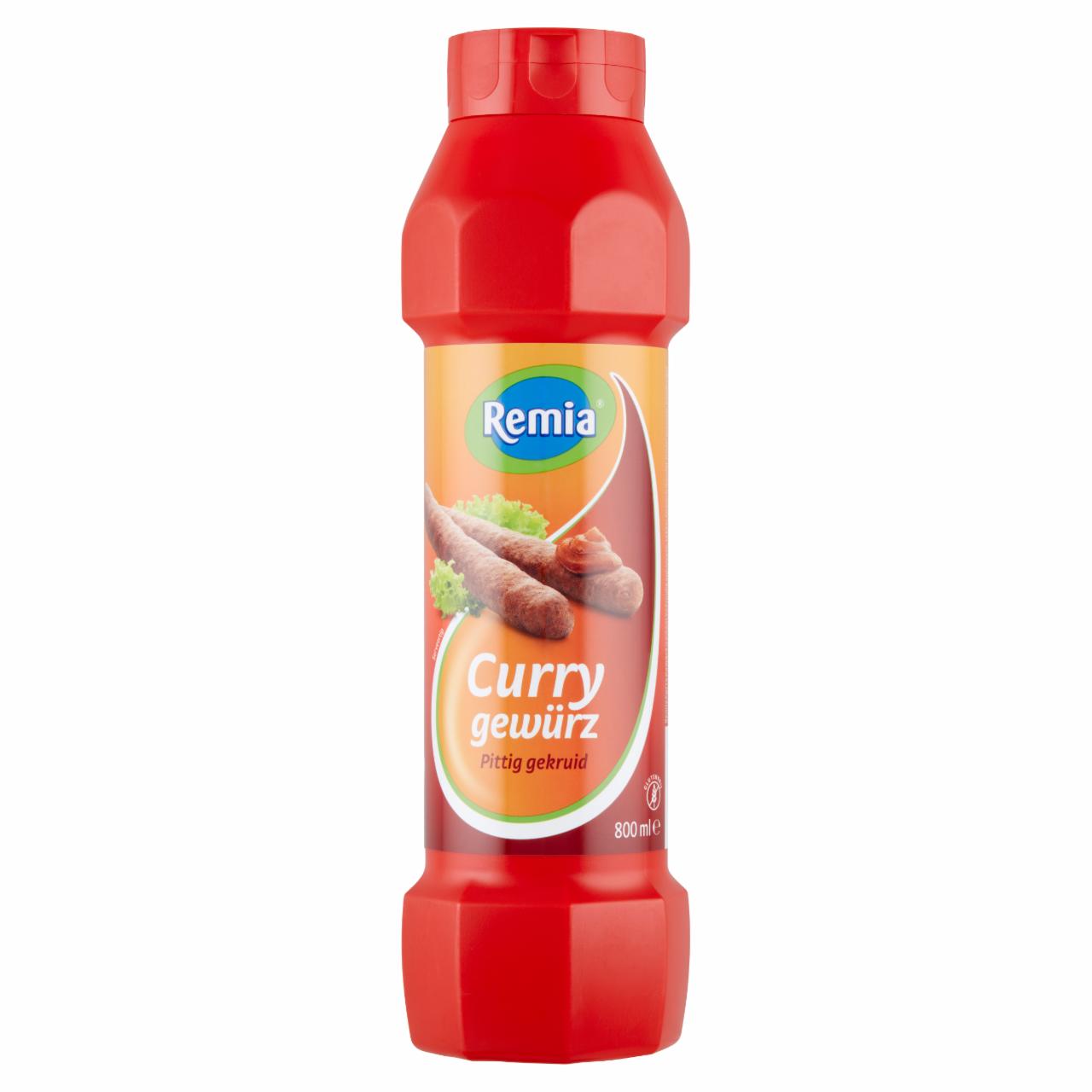 Képek - Remia curry szósz cukorral és édesítőszerrel 800 ml