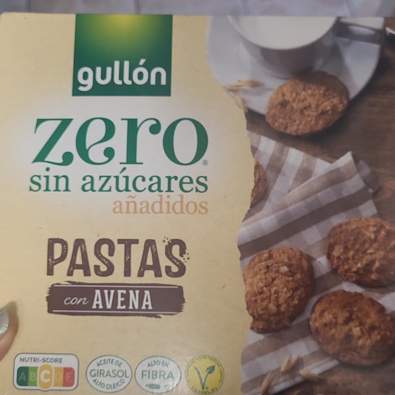 Képek - Zero sin azúcares anadidos Pastas con Avena Gullón