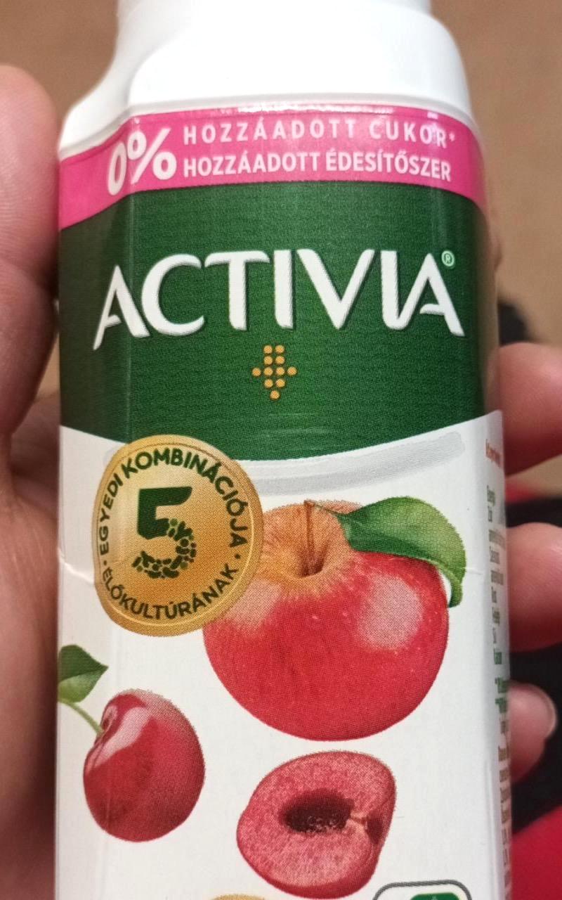 Képek - Activia banán-alma-cseresznye joghurtital Danone