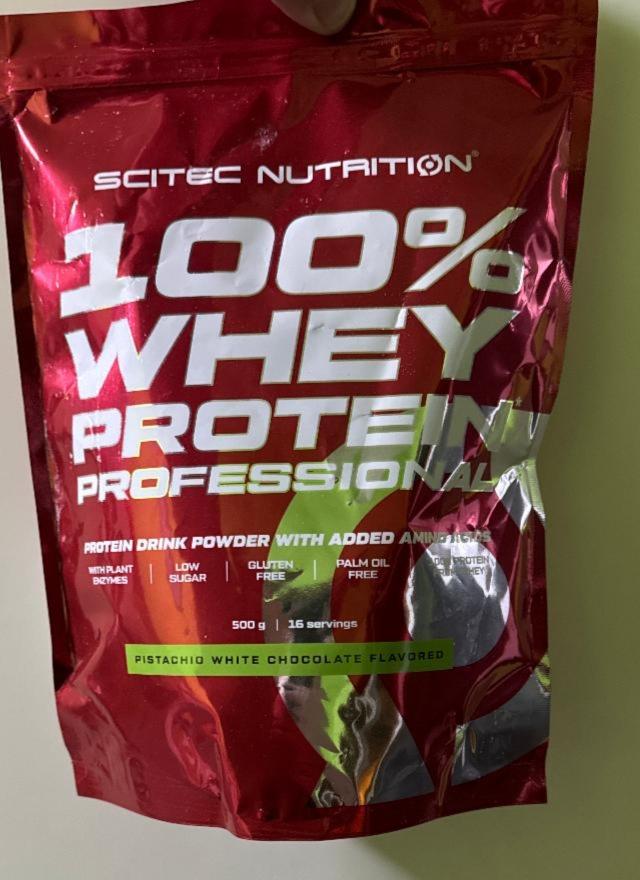 Képek - 100% whey protein professional Pistachio-white chocolate Scitec Nutrition
