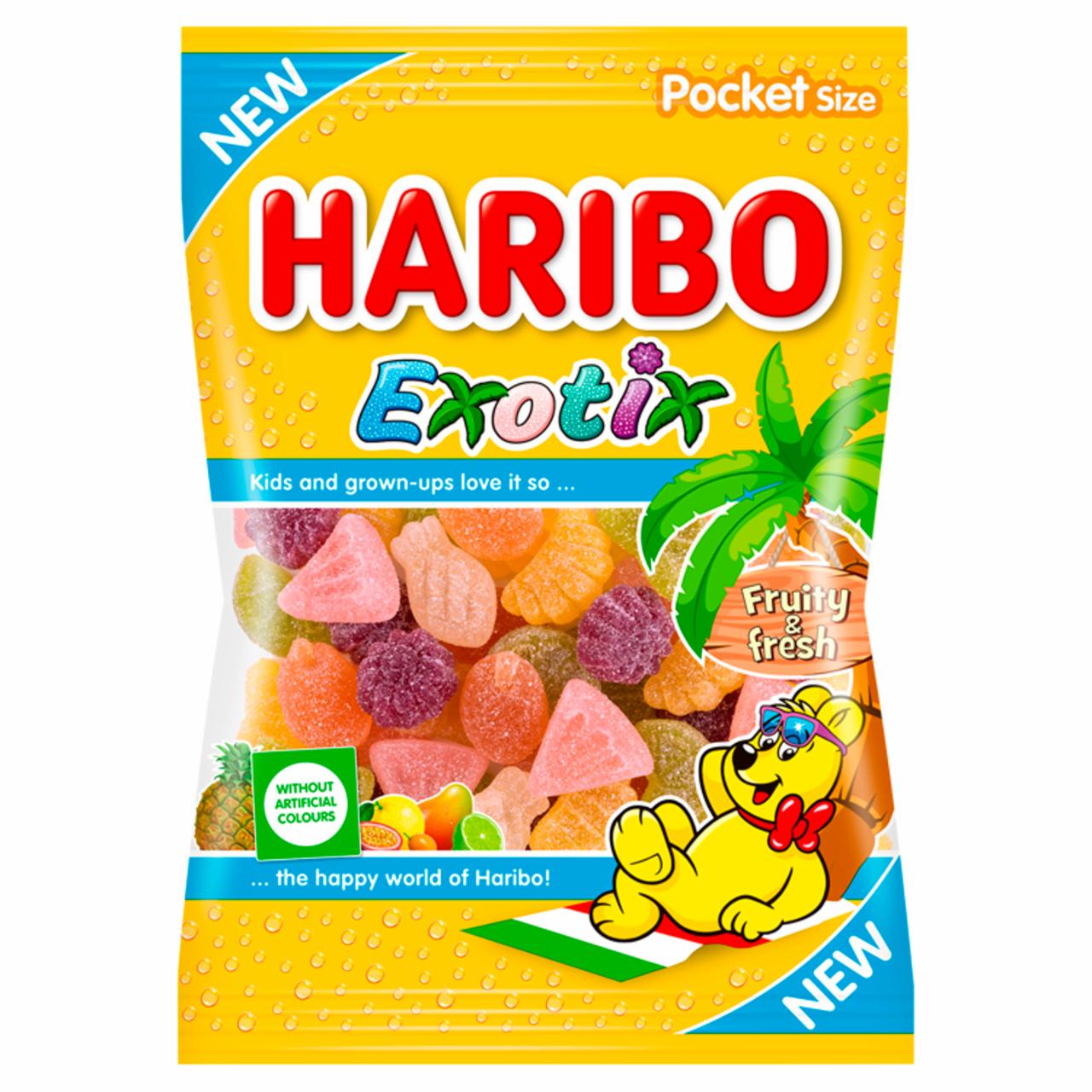 Képek - Haribo Exotix gyümölcsízű gumicukroka 100 g