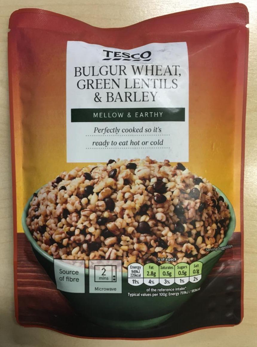 Képek - Tesco főtt bulgur, lencse és árpagyöngy keveréke