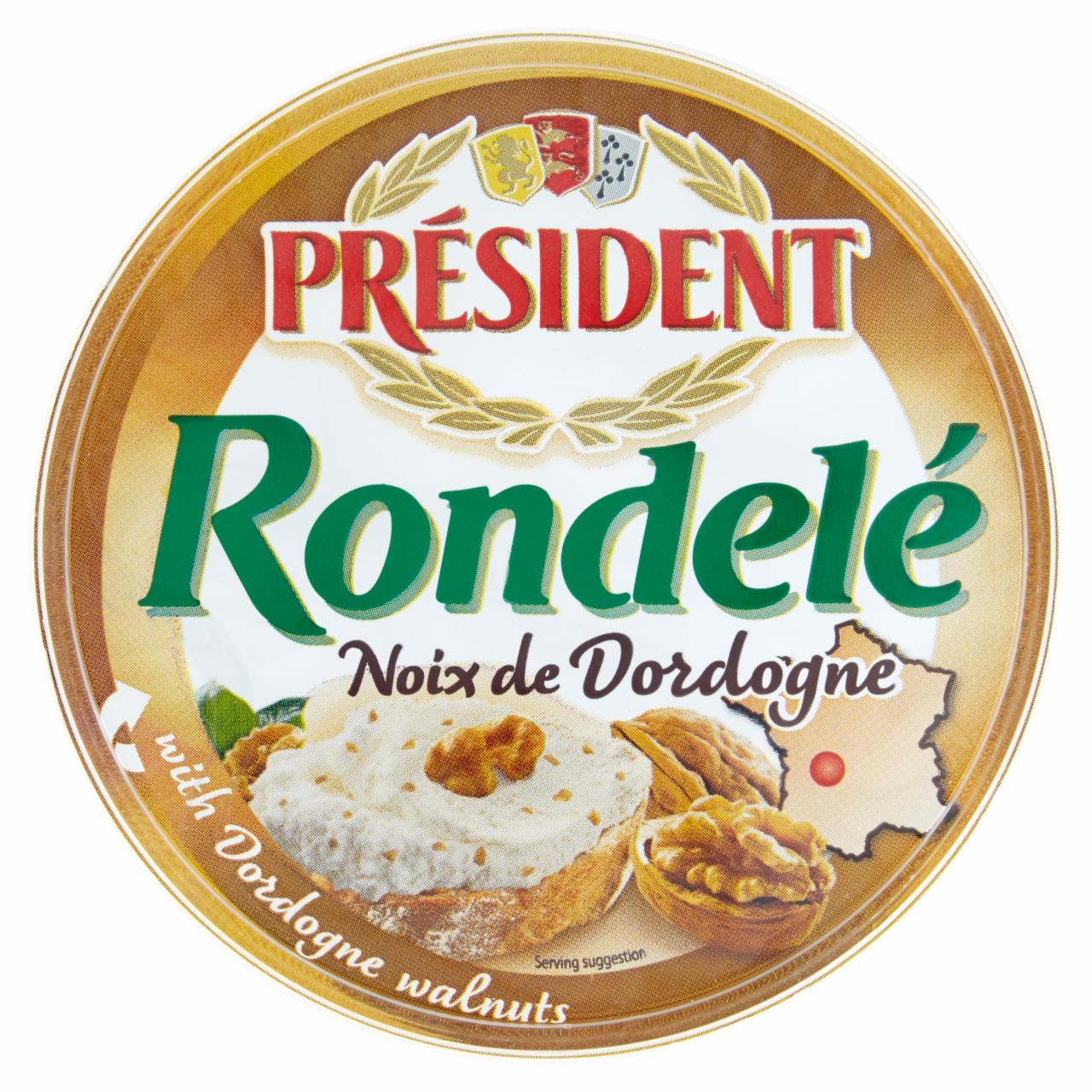 Képek - Président Rondelé diós sajt 100 g