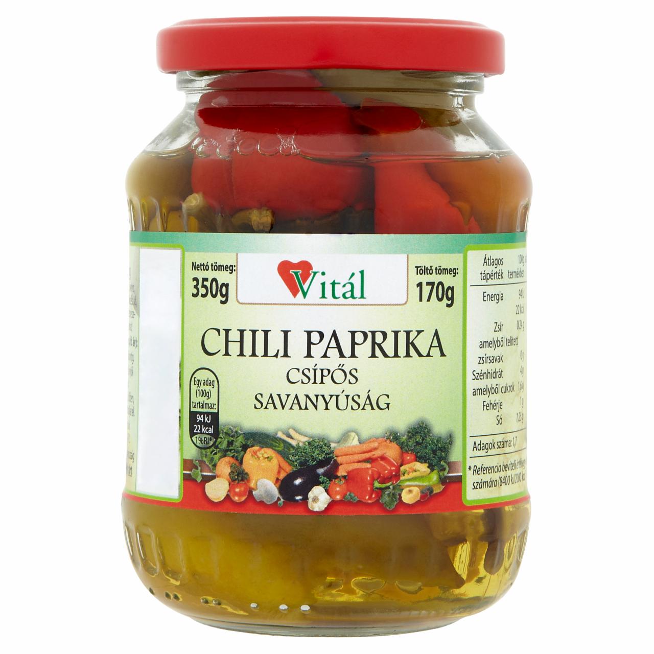 Képek - Vitál chili paprika 350 g