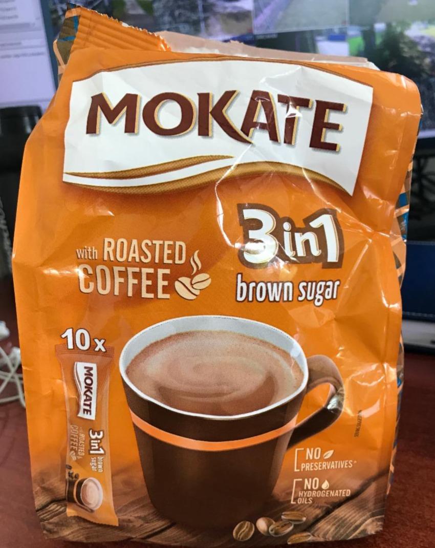 Képek - Mokate 3in1 XXL azonnal oldódó kávéspecialitás barna cukorral 24 x 17 g (408 g)