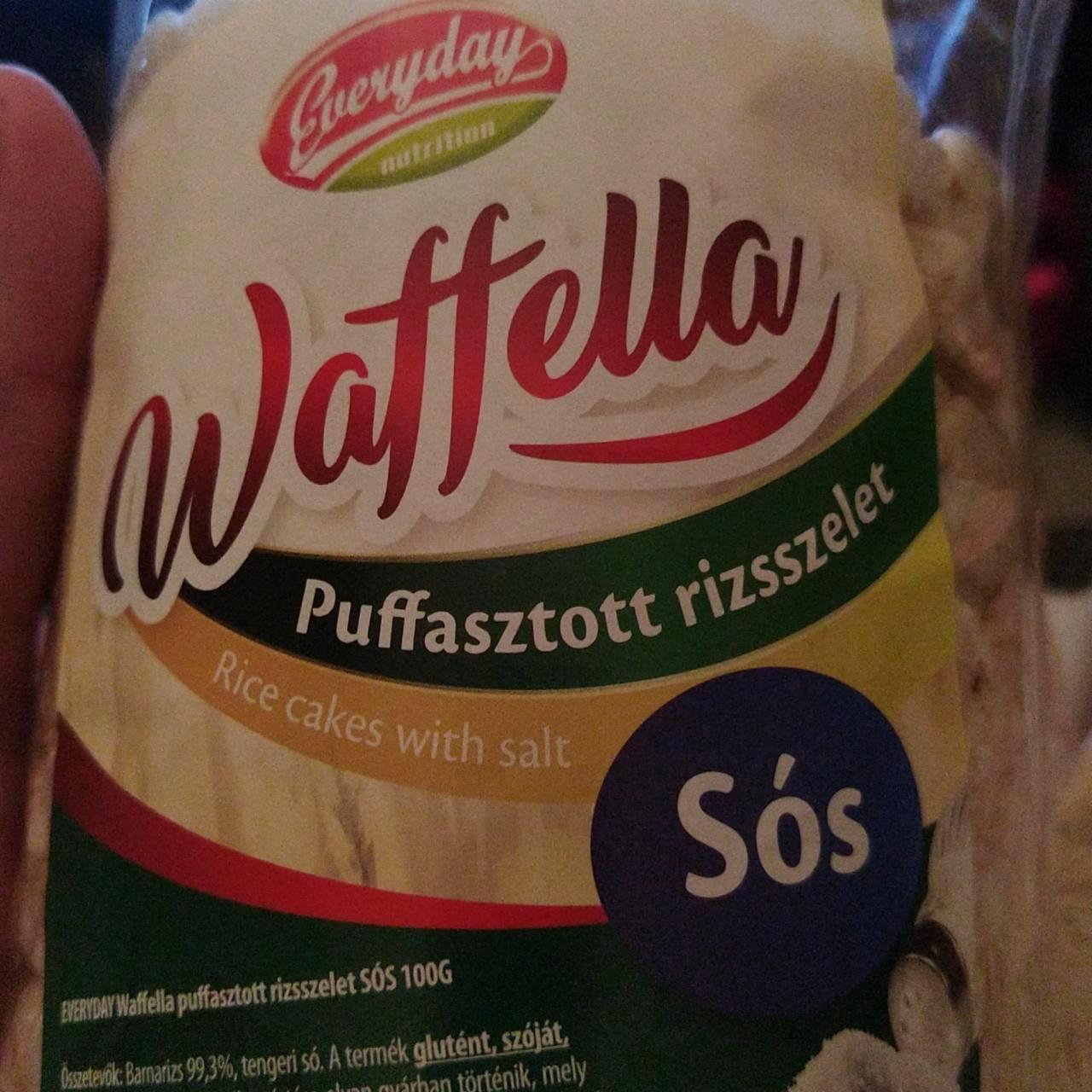 Képek - Waffella puffasztott rizsszelet sós Everyday