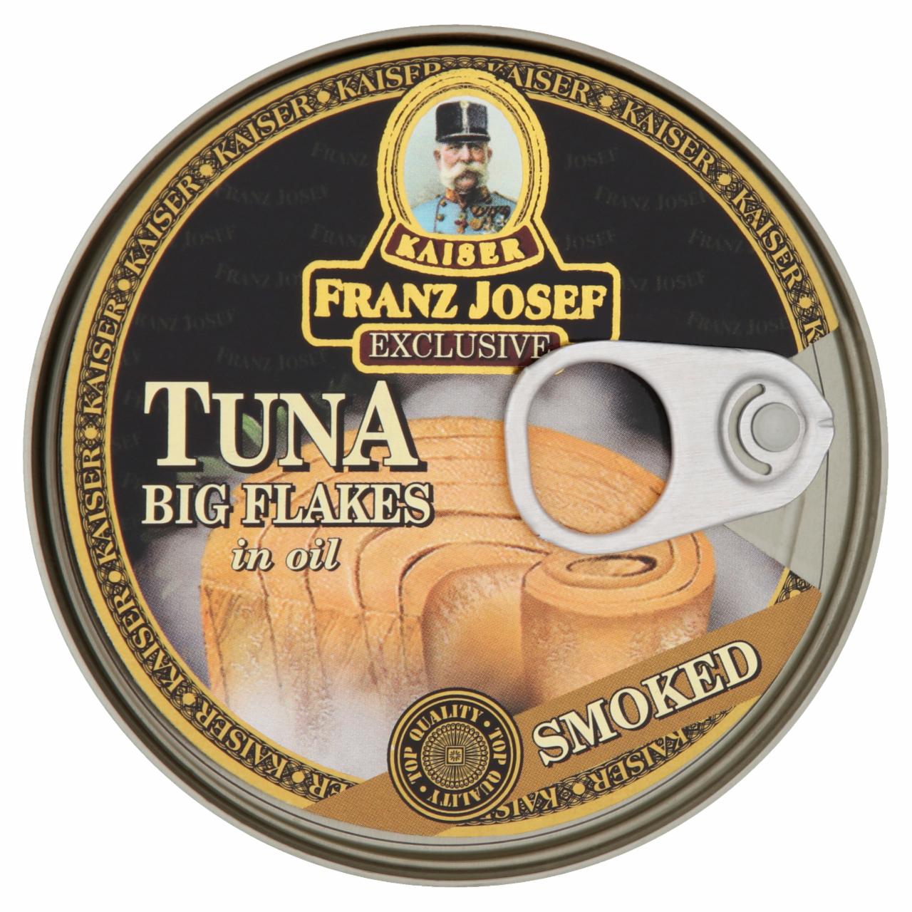 Képek - Kaiser Franz Josef tonhaldarabok napraforgóolajban füstölt ízesítéssel 170 g