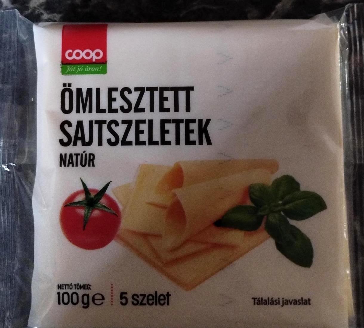 Képek - Ömlesztett sajtszeletek natúr Coop