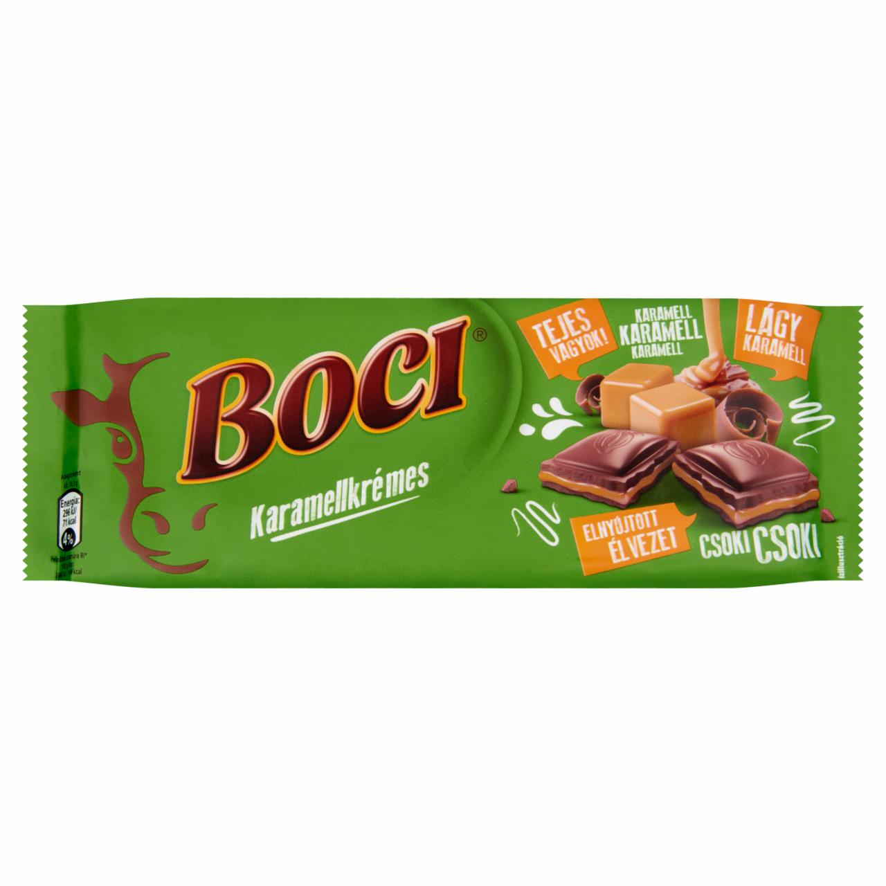 Képek - Boci karamellkrémes tejcsokoládé 100 g