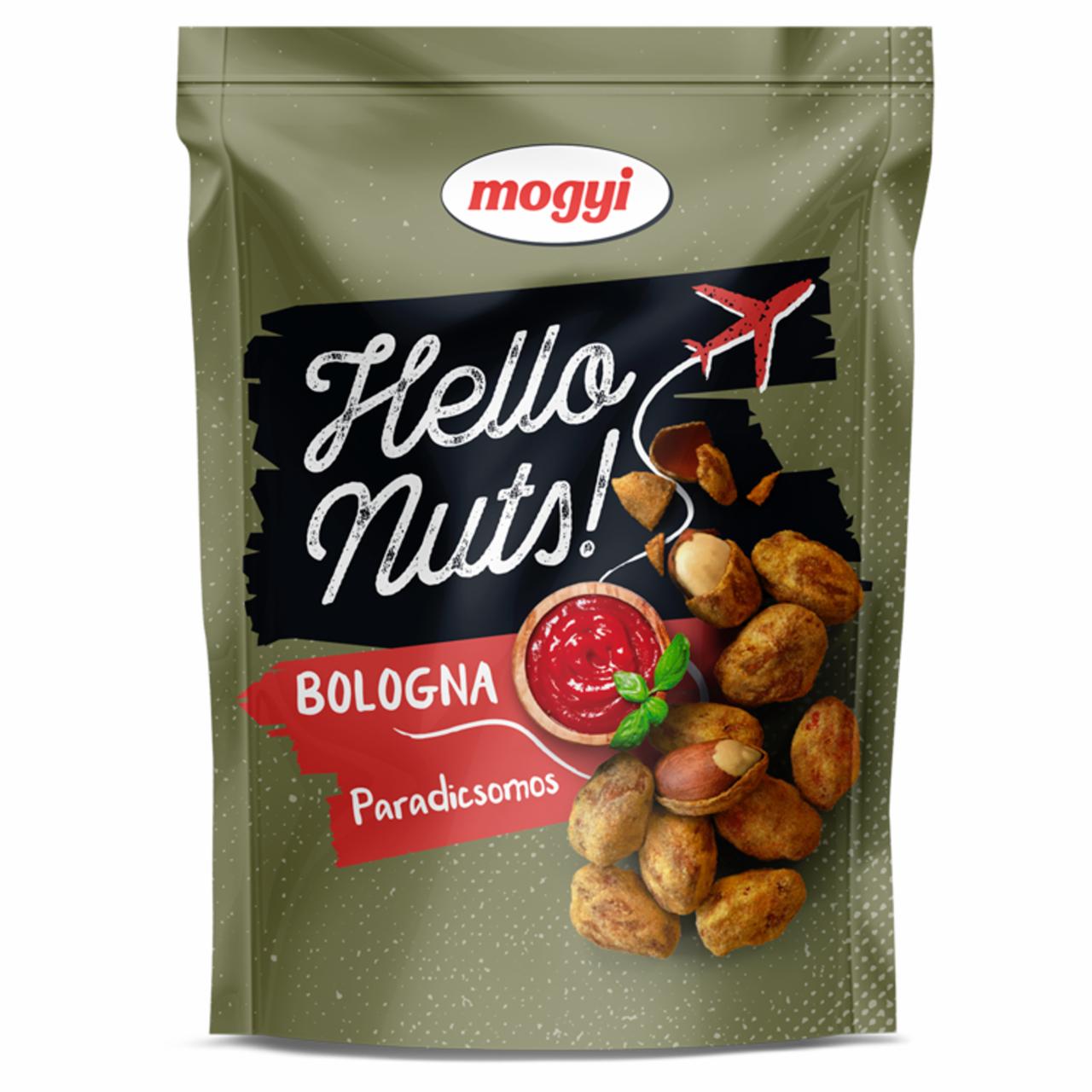 Képek - Mogyi Hello Nuts! Bologna paradicsomos, csicseriborsós tésztabundában pörkölt földimogyoró 100 g