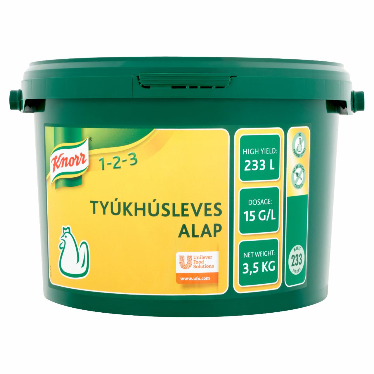 Képek - Knorr 1-2-3 tyúkhúsleves alap 3,5 kg