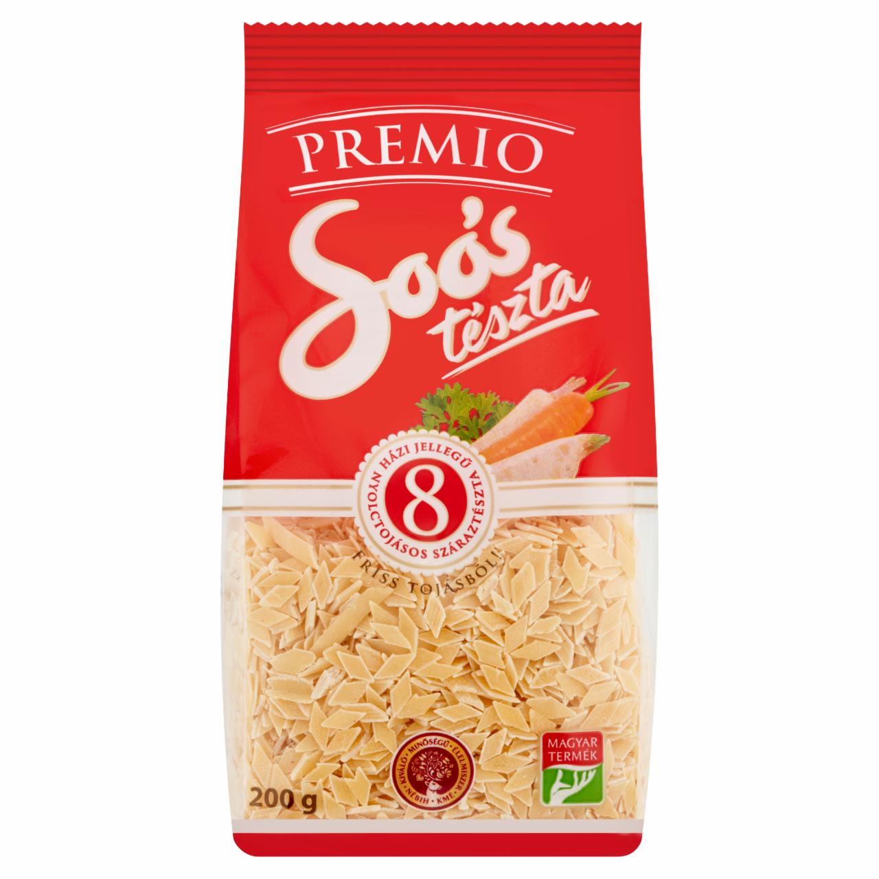 Képek - Soós Premio zab házi jellegű nyolctojásos száraztészta 200 g