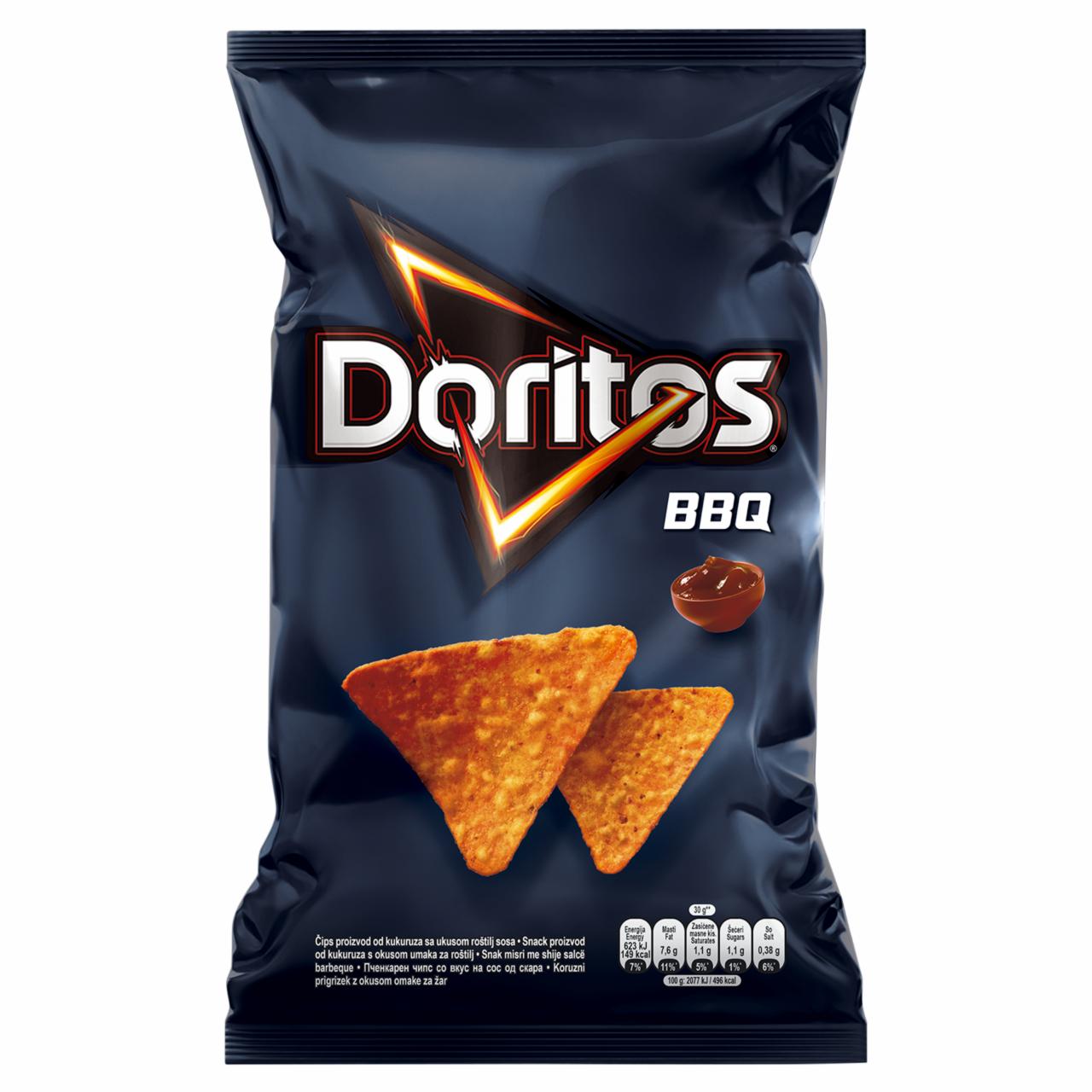Képek - Doritos barbecue ízesítésű kukoricachips 100 g 