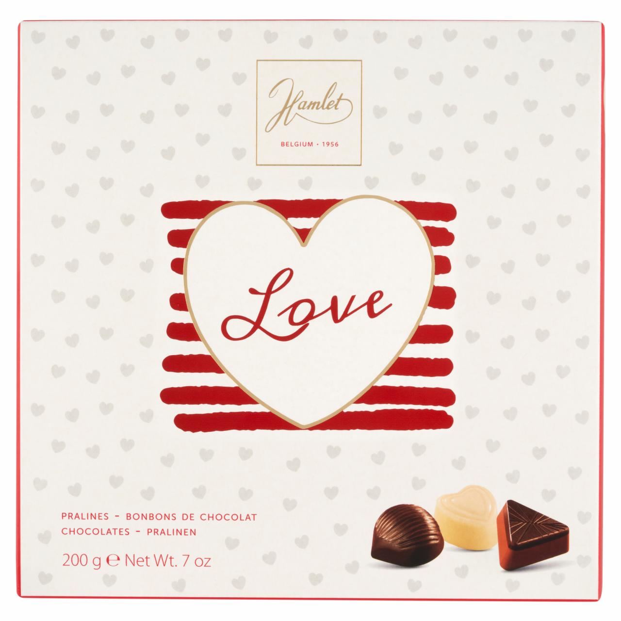 Képek - Hamlet Love belga praliné válogatás 200 g
